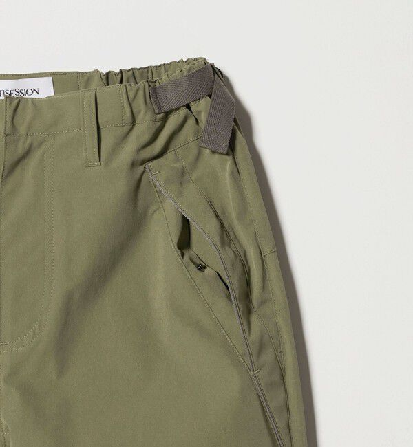 ATTISESSION「＜ATTISESSION＞フィールド クロップド パンツ」|チノ|