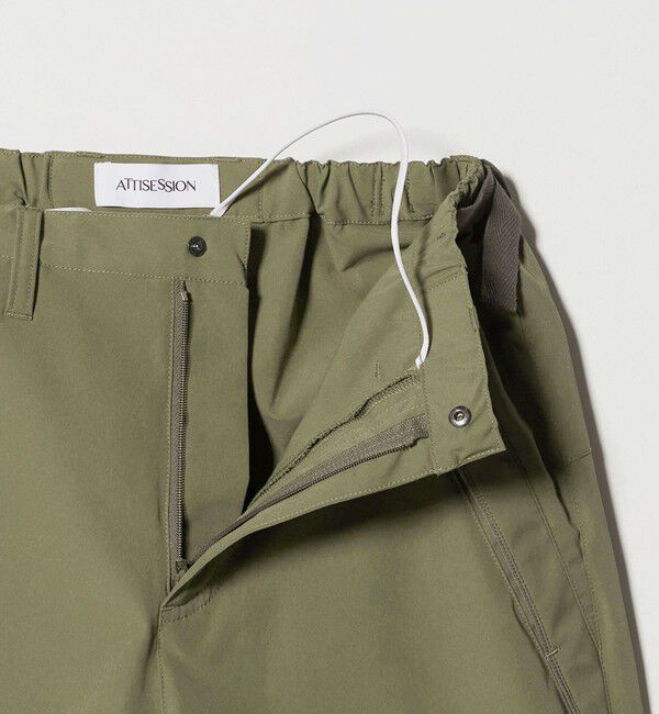 ATTISESSION「＜ATTISESSION＞フィールド クロップド パンツ」|チノ|