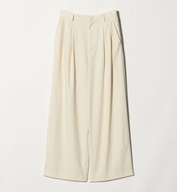 BEAUTY&YOUTH UNITED ARROWS「セルロースナイロン バックラップ パンツ」|その他|OFF WHITE