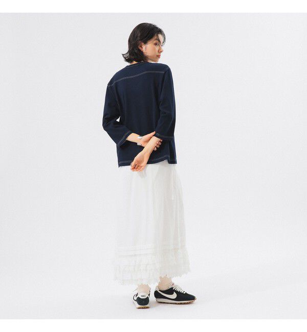 BEAMSBOY「テンジク フットボール 3/4 Tシャツ ＜定番 / 着回し力抜群＞」|Tシャツ・カットソー|