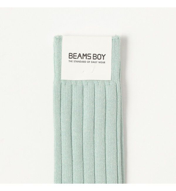 BEAMSBOY「コットン シルク ソックス」|ソックス|