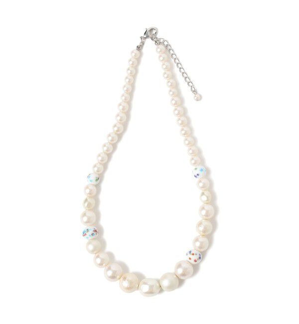 Ray BEAMS 「ミックス パール ビーズ ネックレス」|ネックレス|