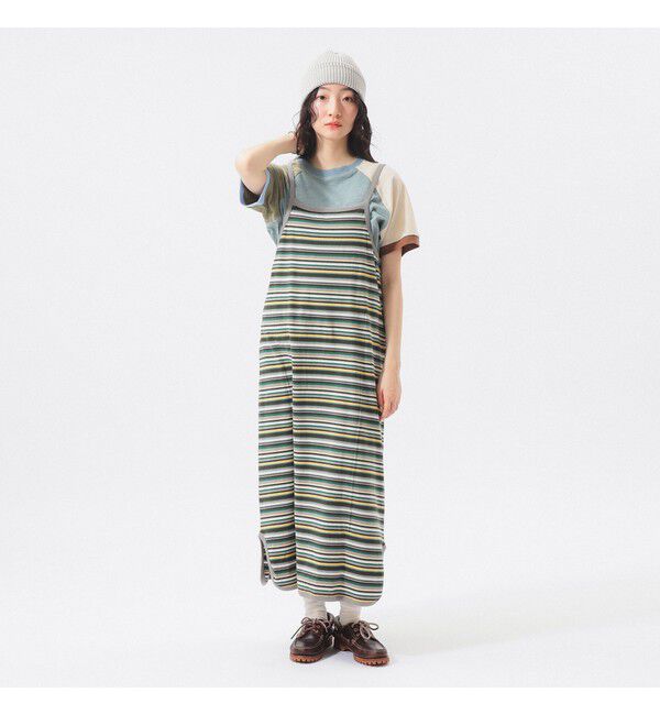 BEAMSBOY「マルチボーダー ワンピース」|ワンピース|