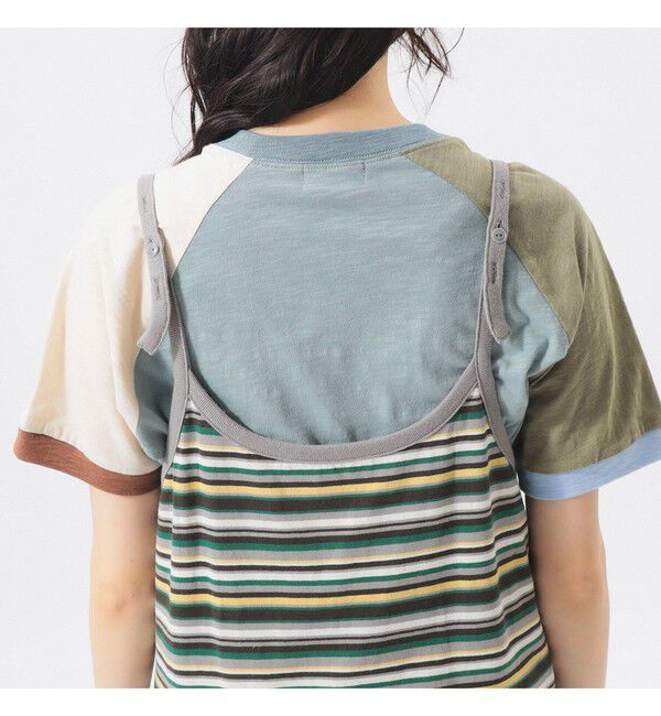 BEAMSBOY「マルチボーダー ワンピース」|ワンピース|