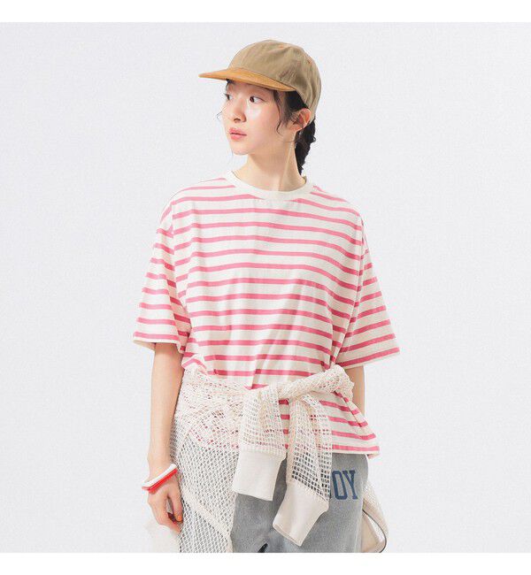 BEAMSBOY「ボーダー ビッグ ショートスリーブ」|Tシャツ・カットソー|