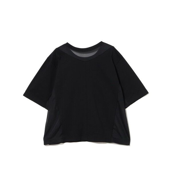 Ray BEAMS 「シアー キリカエ クルーネック Tシャツ」|Tシャツ・カットソー|