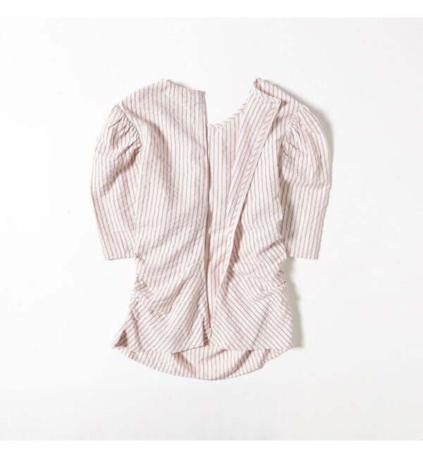 Ray BEAMS 「GHOSPELL / Ingie Stripe Top」|シャツ・ブラウス|