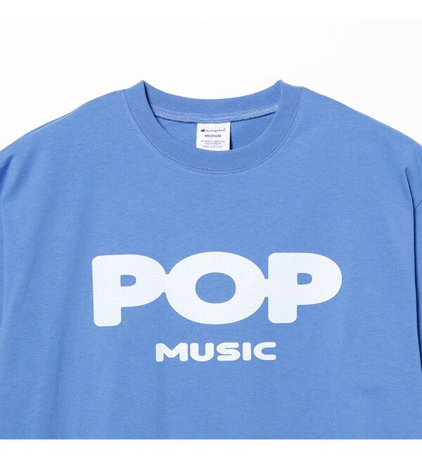 BEAMS「【別注】Champion / Music T-Shirt」|Tシャツ・カットソー|