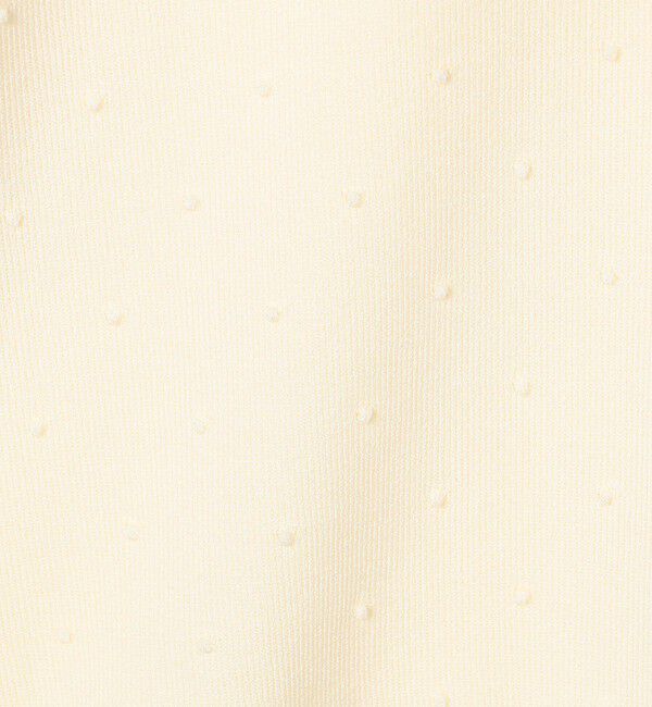 Ballsey「ストレッチタックドット ボウタイプルオーバー」|ニット・セーター|