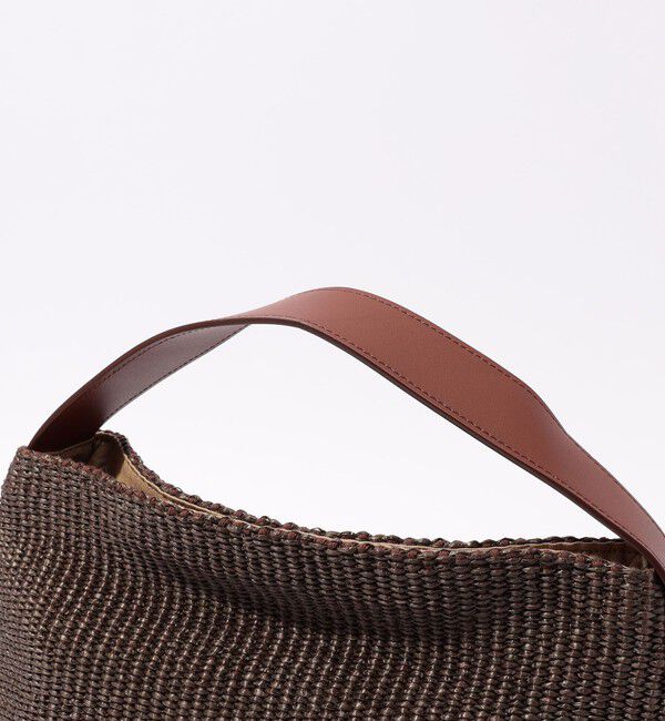 TOMORROWLAND GOODS「VIOLAd'ORO ラフィアシート ワンハンドルバッグ」|ハンドバッグ|