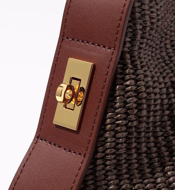 TOMORROWLAND GOODS「VIOLAd'ORO ラフィアシート ワンハンドルバッグ」|ハンドバッグ|