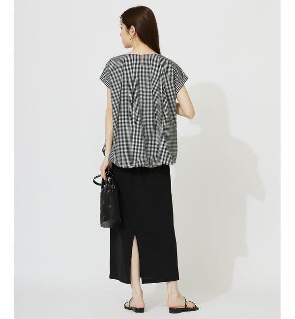 ANY SIS「【UVケア ・ストレッチ・洗える】2WAYジョーゼットジャージーナロー スカート」|スカート|