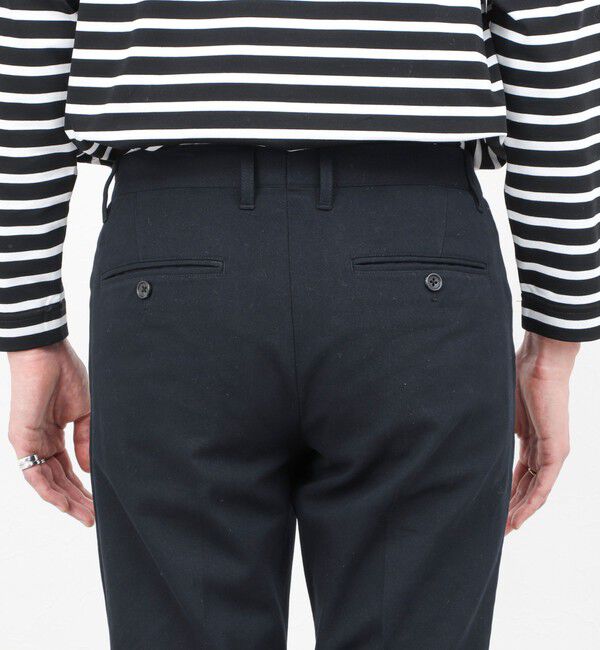 NOLLEY'S goodman「コットンカルゼ裏微起毛ストレッチスリムフィット 25AW」|チノ|