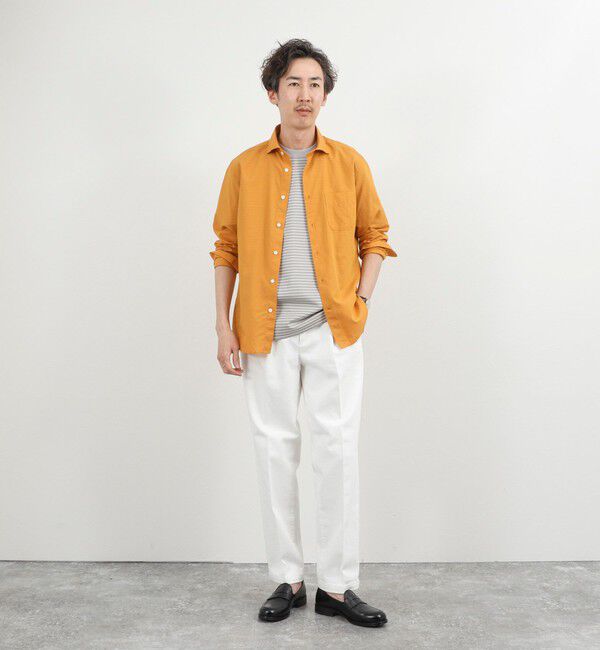 NOLLEY'S goodman「《ビジカジ対応》カッタウェイシャツ 26SS」|シャツ・ブラウス|