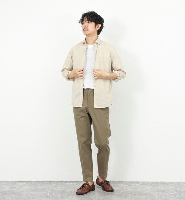 NOLLEY'S goodman「《ビジカジ対応》カッタウェイシャツ 26SS」|シャツ・ブラウス|