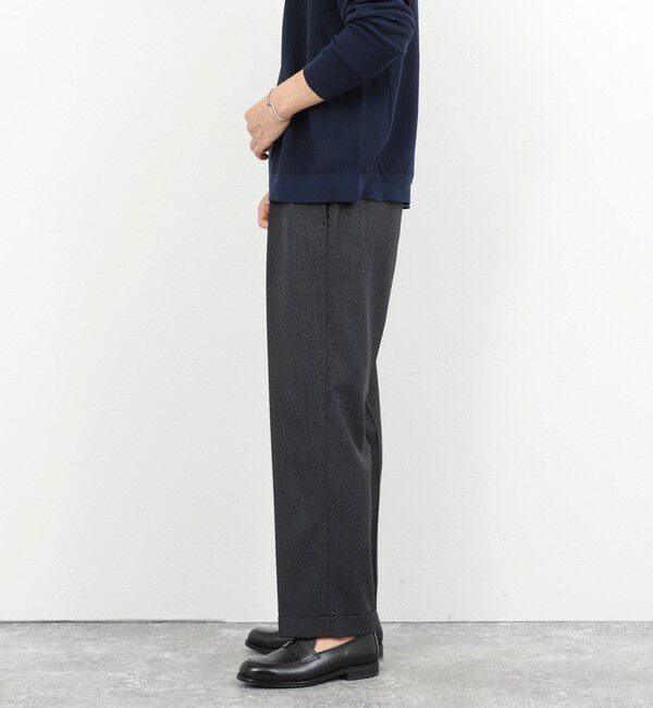 NOLLEY'S goodman「ウォッシャブルウールワイドスラックス 26SS」|スラックス|