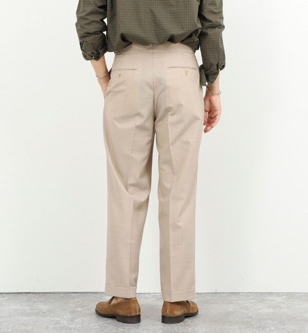 NOLLEY'S goodman「ウォッシャブルウールワイドスラックス 26SS」|スラックス|