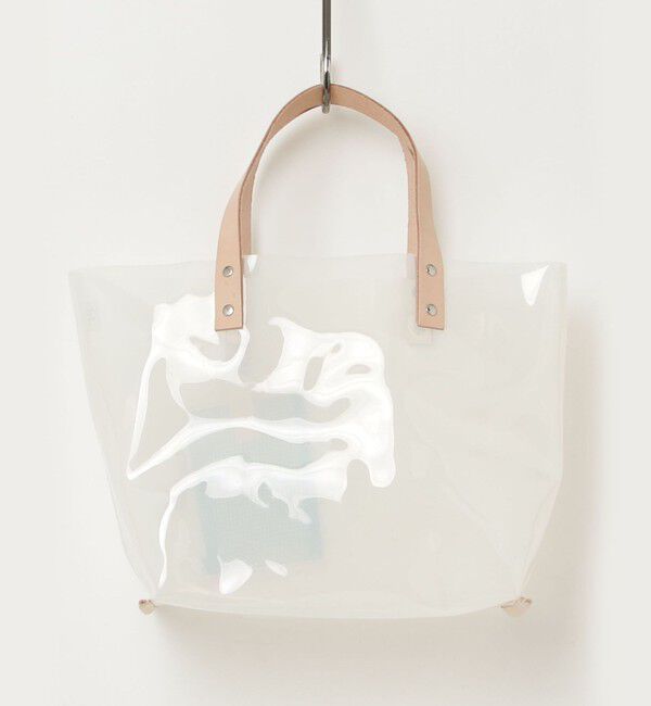 fredy emue「レザーハンドルクリアカラートート」|トートバッグ|