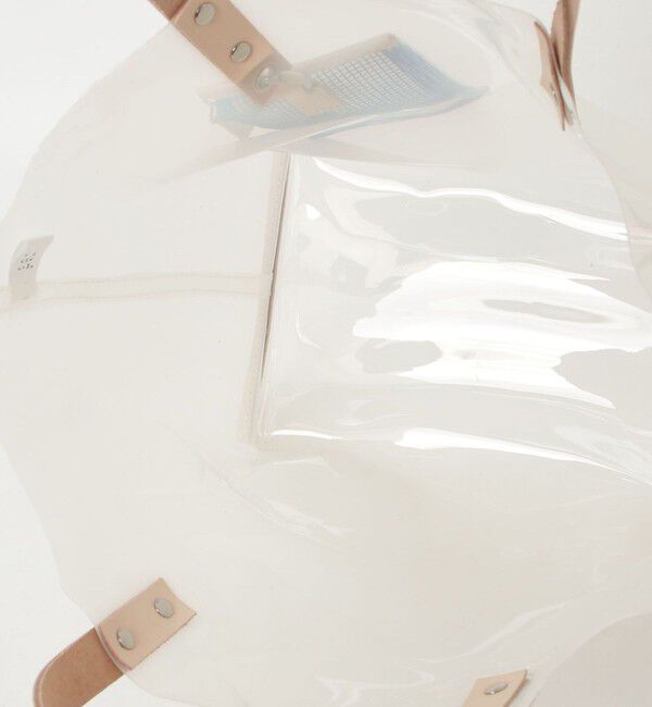 fredy emue「レザーハンドルクリアカラートート」|トートバッグ|