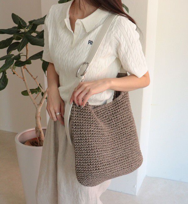 fredy emue「バックルハンドルクロッシェトートバッグ」|トートバッグ|