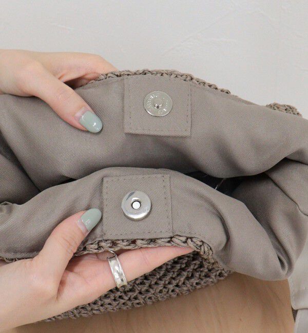 fredy emue「バックルハンドルクロッシェトートバッグ」|トートバッグ|