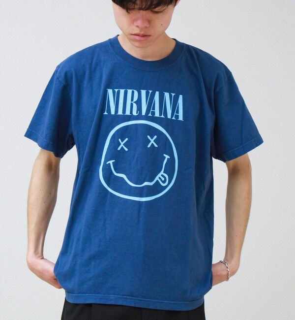 GLOSTER「【GOOD ROCK SPEED】NIRVANA / ニルヴァーナ グラフィックTシャツ」|Tシャツ・カットソー|