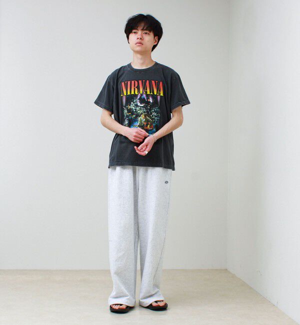 GLOSTER「【GOOD ROCK SPEED】NIRVANA / ニルヴァーナ グラフィックTシャツ」|Tシャツ・カットソー|