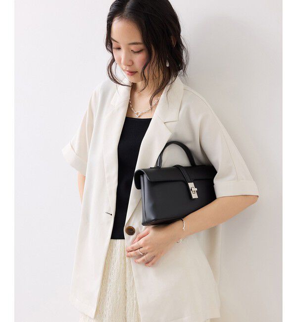 VIS「ひねり金具ワンハンドルミニショルダーバッグ/2WAY,WEB限定カラーあり」|ショルダー・メッセンジャー|