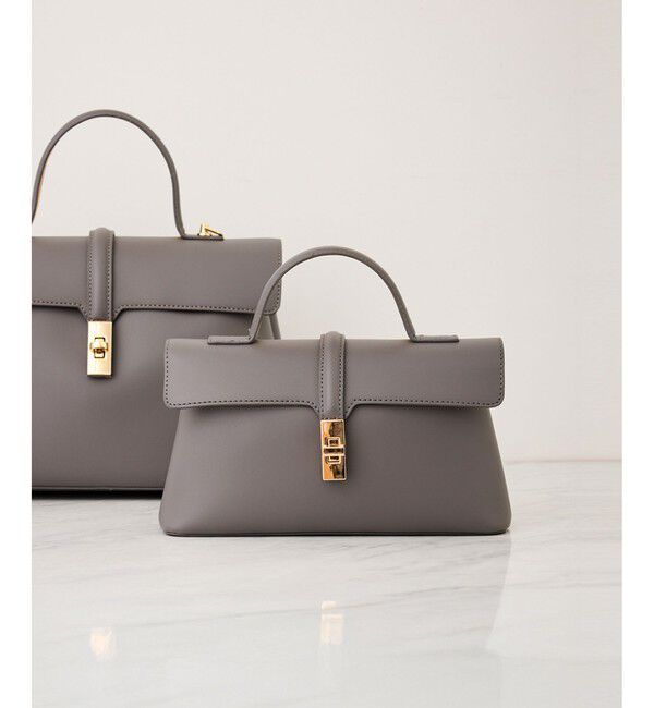 VIS「ひねり金具ワンハンドルミニショルダーバッグ/2WAY,WEB限定カラーあり」|ショルダー・メッセンジャー|グレーサブ(09)