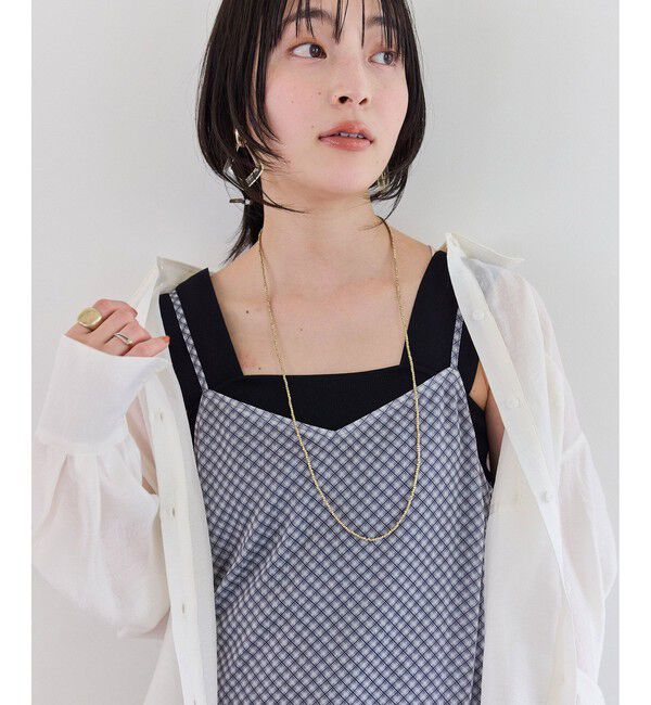 VIS「チェック＆シアーオーバーシャツ」|シャツ・ブラウス|