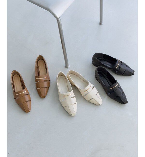 VIS「グルカフラットシューズ」|パンプス|