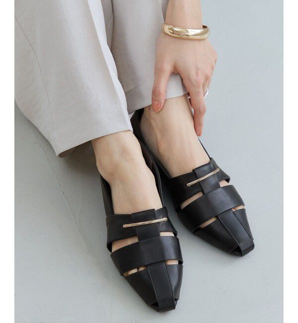 VIS「グルカフラットシューズ」|パンプス|