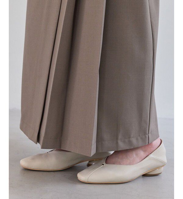 VIS「アシンメトリープリーツスカート」|スカート|