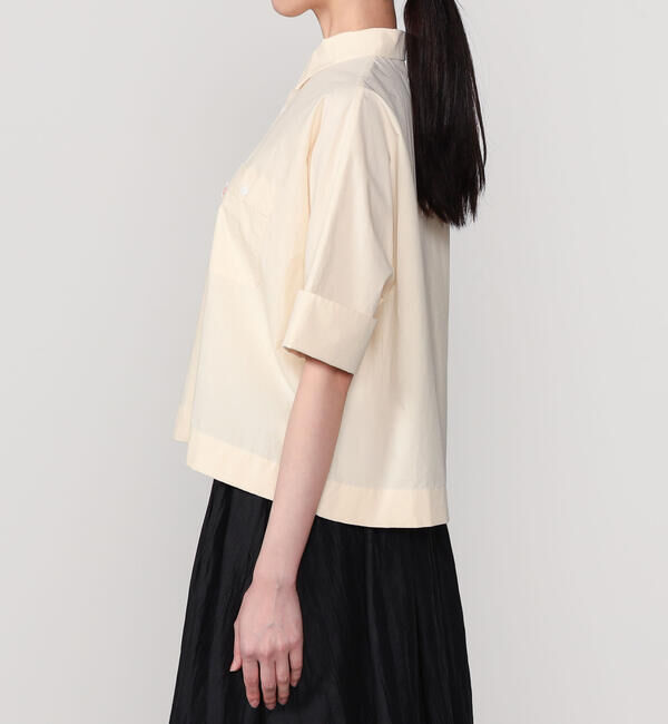 DANTON「DANTON | コットンポプリン ドルマンワークシャツ WOMEN」|シャツ・ブラウス|