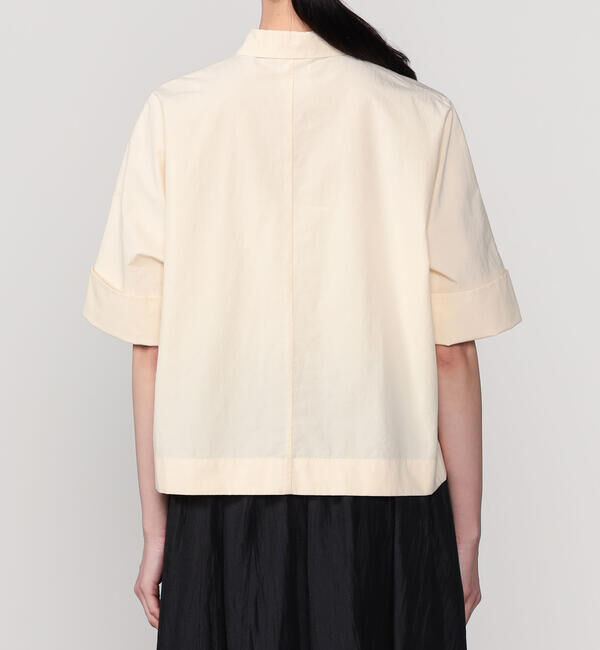 DANTON「DANTON | コットンポプリン ドルマンワークシャツ WOMEN」|シャツ・ブラウス|