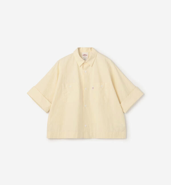 DANTON「DANTON | コットンポプリン ドルマンワークシャツ WOMEN」|シャツ・ブラウス|
