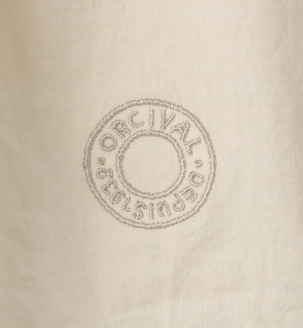 ORCIVAL「ORCIVAL | コットンポプリン ギャザー長袖シャツ WOMEN」|シャツ・ブラウス|