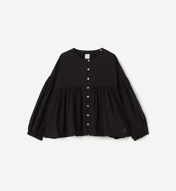 ORCIVAL「ORCIVAL | コットンポプリン ギャザー長袖シャツ WOMEN」|シャツ・ブラウス|
