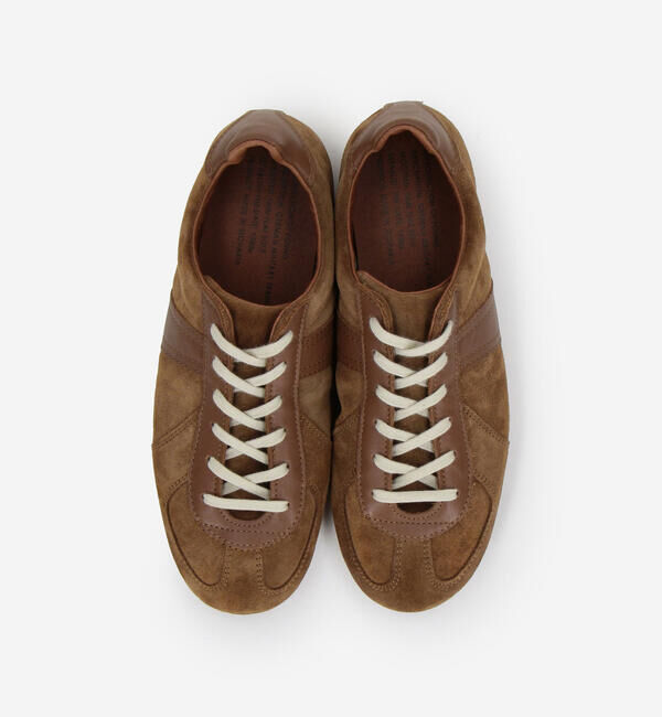  「REPRODUCTION OF FOUND | GERMAN MILITARY TRAINER BROWN WOMEN」|スニーカー|