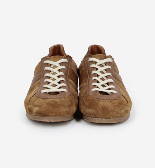 「REPRODUCTION OF FOUND | GERMAN MILITARY TRAINER BROWN WOMEN」|スニーカー|
