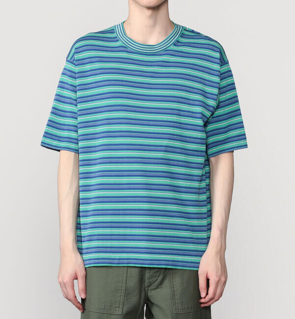  「RYE TENDER | 〈別注〉半袖 クルーネックニット MEN」|ニット・セーター|