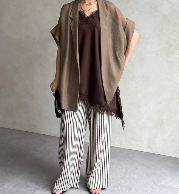  「メッシュ半袖ジャケット」|テーラードジャケット|