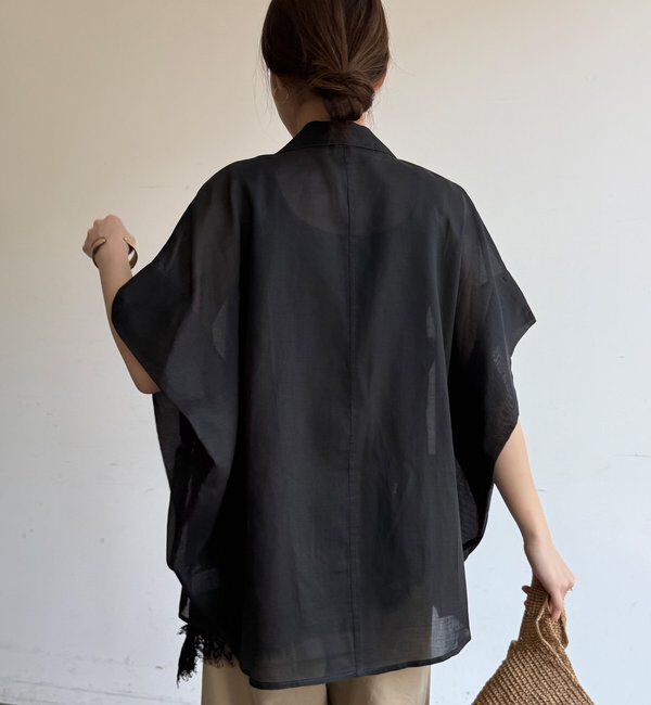  「【WEB限定】コットンシアータックジャケット」|テーラードジャケット|