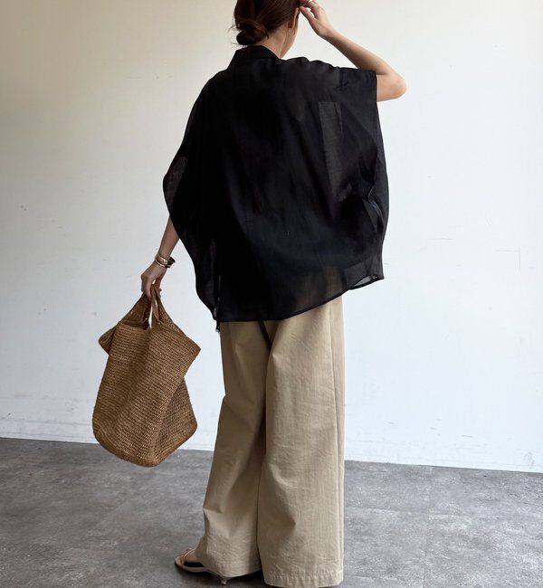  「【WEB限定】コットンシアータックジャケット」|テーラードジャケット|