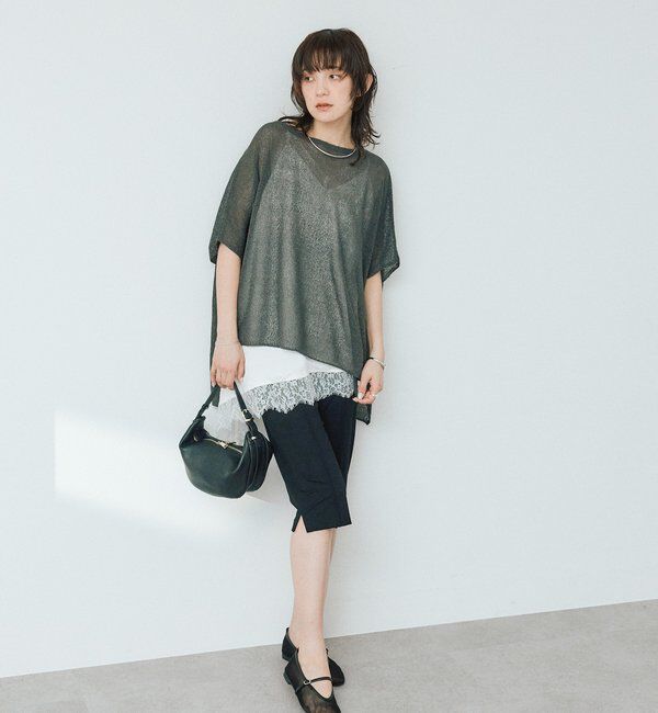  「予約【トレンド感抜群】イージーカプリパンツ」|チノ|