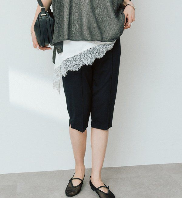  「予約【トレンド感抜群】イージーカプリパンツ」|チノ|