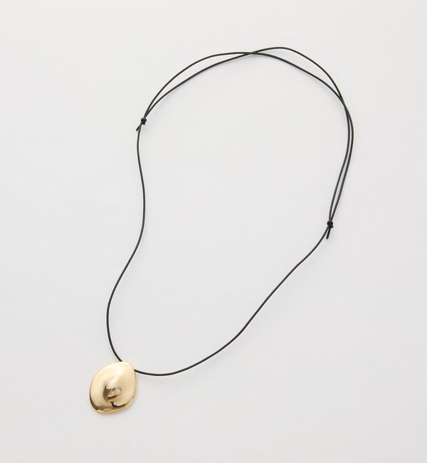  「【存在感抜群】プレートスライドコードネックレス」|ネックレス|