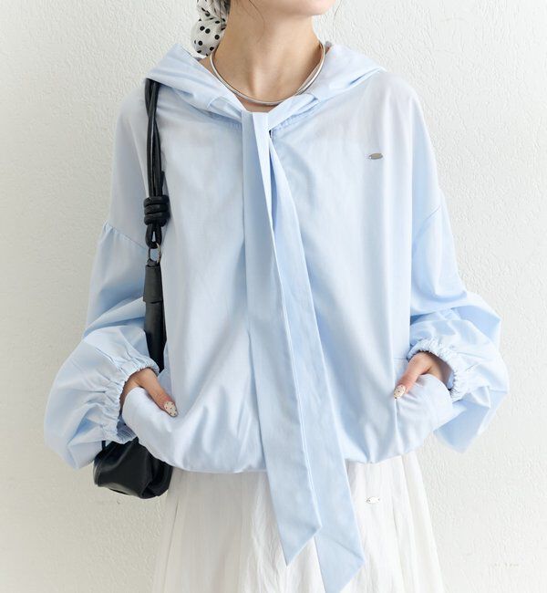  「ボウタイフーディブルゾン」|ブルゾン・スタジャン|