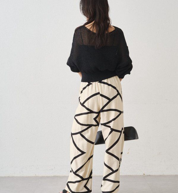  「クリスピーコットンショートニット」|ニット・セーター|