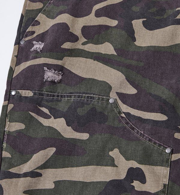  「KOOKY'N ダメージダックハーフパンツ」|チノ|